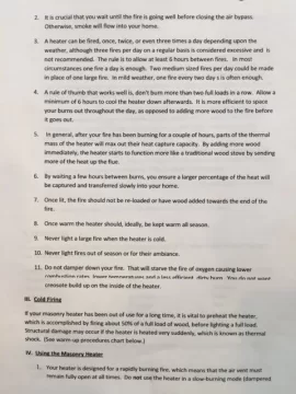 [Hearth.com] How to run masonry soapstone heater?