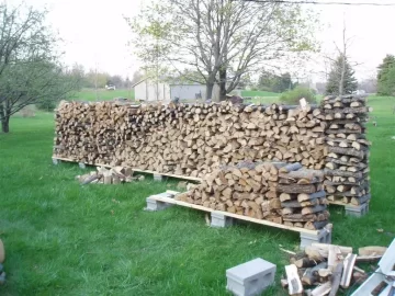 [Hearth.com] Wood pile progress pictures(Update Pictures 5/20)