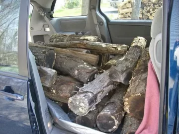 [Hearth.com] Hauling logs in a minivan... ?