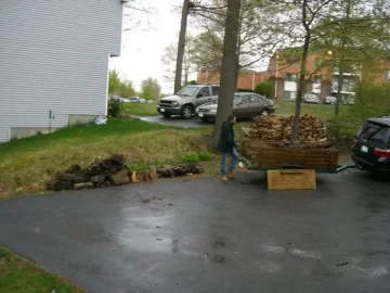 [Hearth.com] My wood pile (the wood borg?)