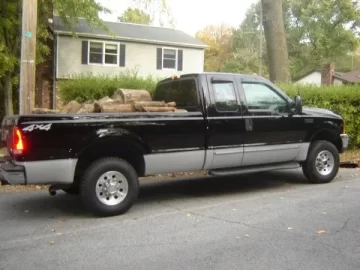 [Hearth.com] Loading the old truck in the woods