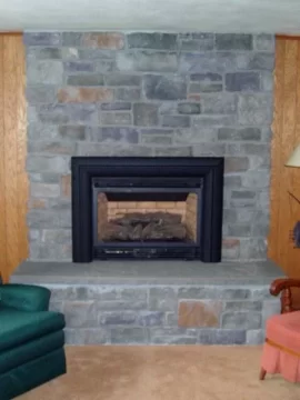 [Hearth.com] Help-Need Suggestions- Stone Veneer Over Brick Fireplace?