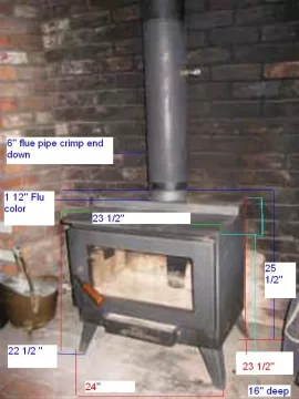 [Hearth.com] Trailblazer Classic 1700.....first burn!