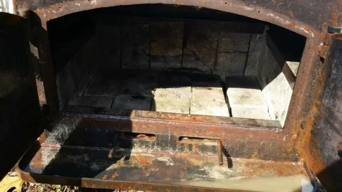 [Hearth.com] old home made stove, copied from some fisher model