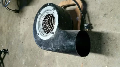 [Hearth.com] Made a Blower for My Fisher Insert