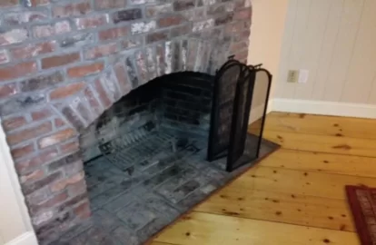 [Hearth.com] what all would be involved in getting a big freestanding woodstove into this fireplace?