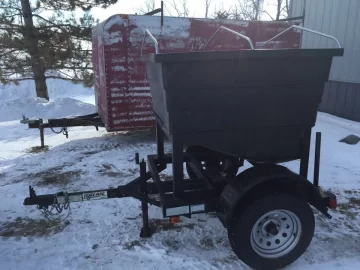 [Hearth.com] Corn storage trailer