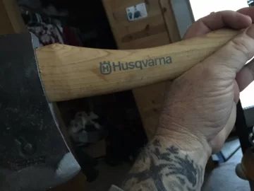 [Hearth.com] Husqvarna 13 in. Curved Handle Hatchet