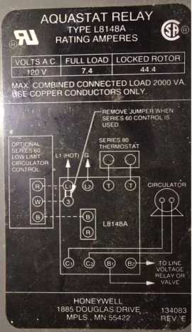 [Hearth.com] 8148A Aquastat questions