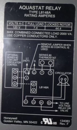 [Hearth.com] 8148A Aquastat questions