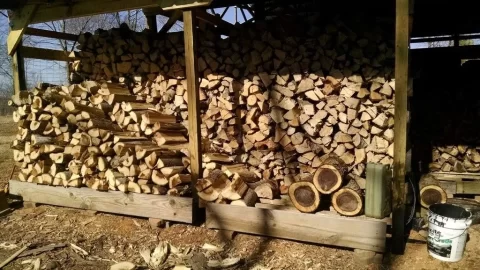 [Hearth.com] Pics of my wood shed