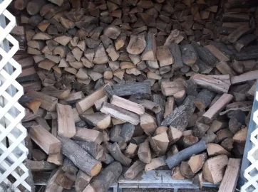 [Hearth.com] Wood shed near miss