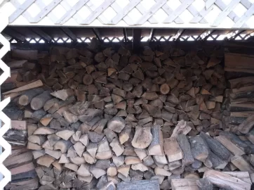 [Hearth.com] Wood shed near miss