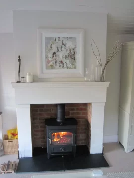 [Hearth.com] Questions about a mantle over a freestanding stove