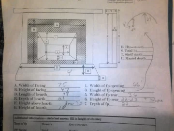 [Hearth.com] Is it possible to get an insert into this arched fireplace?