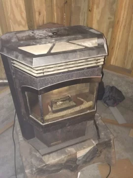 [Hearth.com] Ready for Spring Nor'easter - Installed a Harman Pellet Stove Today