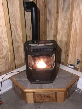 [Hearth.com] Ready for Spring Nor'easter - Installed a Harman Pellet Stove Today