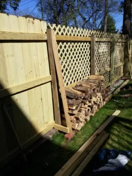 [Hearth.com] Making a wood stack fence?