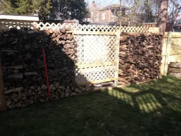 [Hearth.com] Making a wood stack fence?