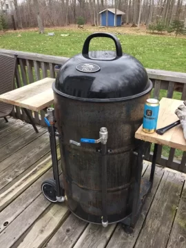 [Hearth.com] Ugly drum smoker!