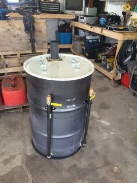 [Hearth.com] Ugly drum smoker!