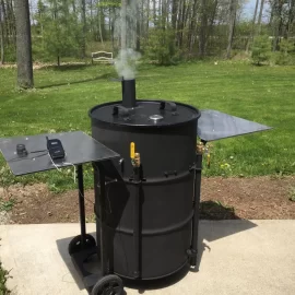 [Hearth.com] Ugly drum smoker!