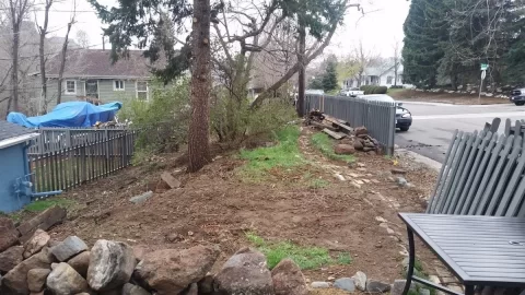 [Hearth.com] Boulder Retaining Wall Project