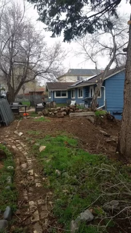 [Hearth.com] Boulder Retaining Wall Project