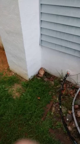 [Hearth.com] Water leaking in through cleanout door.