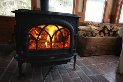 [Hearth.com] Wood Next to Fire