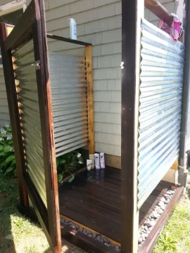 [Hearth.com] Outdoor Shower Build