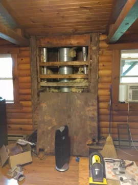 [Hearth.com] New log home... fireplace woes