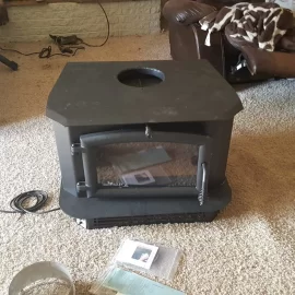 [Hearth.com] High Valley 1500 Catalytic stove insert installation and review