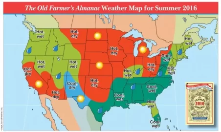 [Hearth.com] A even warmer and less snowy winter ahead according to the new issue of The Old Farmers Almanac!