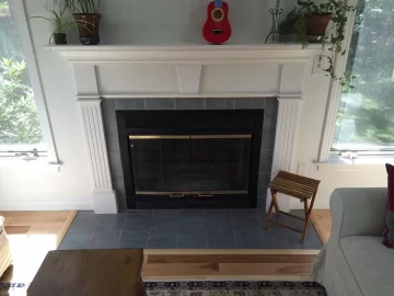 [Hearth.com] Can I just cover up Prefab Majestic ZC Fireplace with heat shield, then put wood stove in front?