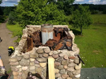 [Hearth.com] New log home... fireplace woes