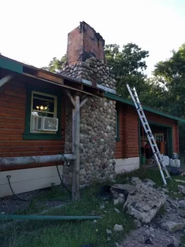 [Hearth.com] New log home... fireplace woes