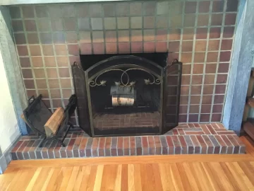 [Hearth.com] Wood stove insert with large surround