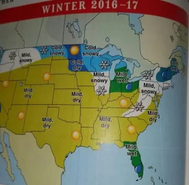 [Hearth.com] Old Farmers Almanac winter prediction