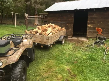 [Hearth.com] Wood Shed Reclaimed and First Fire of the Season!