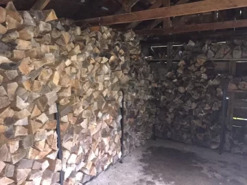 [Hearth.com] Wood Shed Reclaimed and First Fire of the Season!