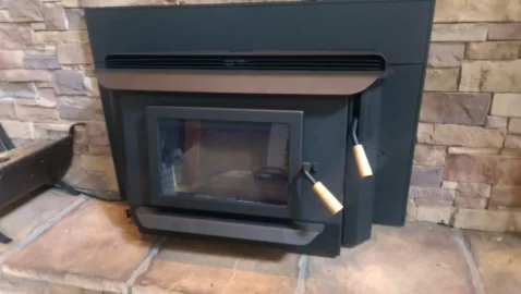 [Hearth.com] New Blaze King Princess Insert Installed