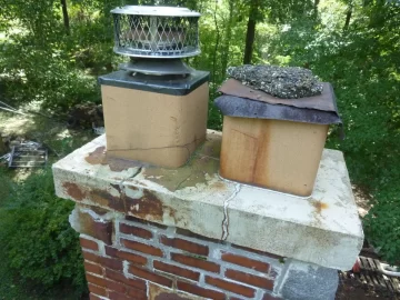 [Hearth.com] Time for a new chimney crown.