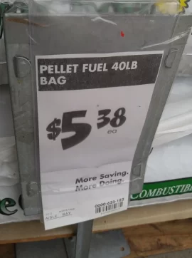 [Hearth.com] Stove Chow Pellets $259/ ton Home Depot Southington CT