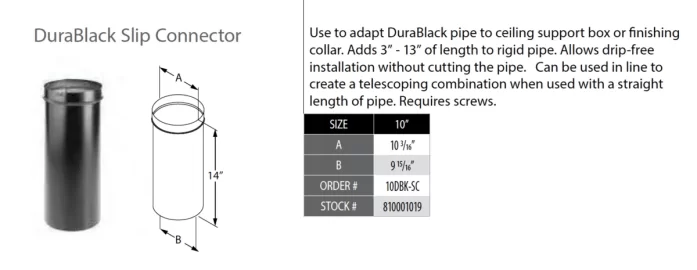 [Hearth.com] telescoping single wall?