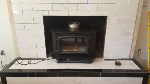 [Hearth.com] High Valley 1500 Catalytic stove insert installation and review