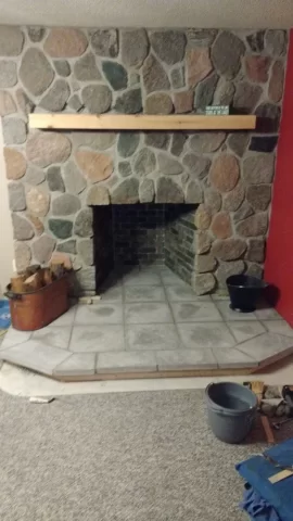 [Hearth.com] what would you do - big hole to fill