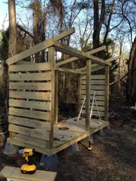 [Hearth.com] Building a woodshed