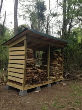 [Hearth.com] Building a woodshed