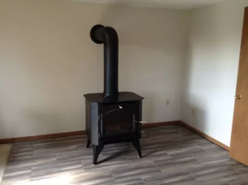 [Hearth.com] New large wood stove and  fireplace insert